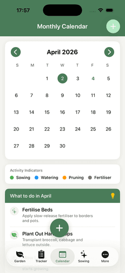 Monthly Calendar
